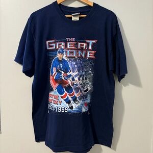 Vintage Wayne Gretzky x New York Rangers T-shirt